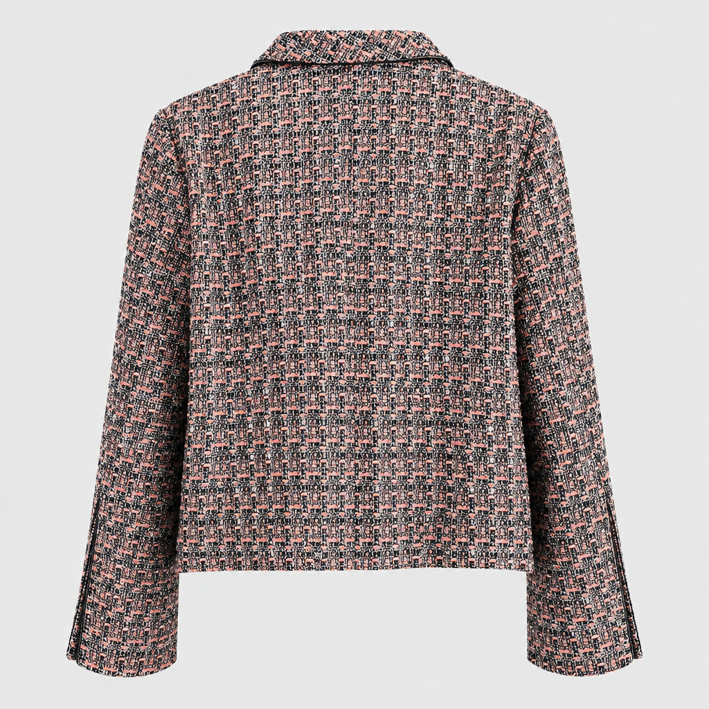 Veste BREAL tweed rose