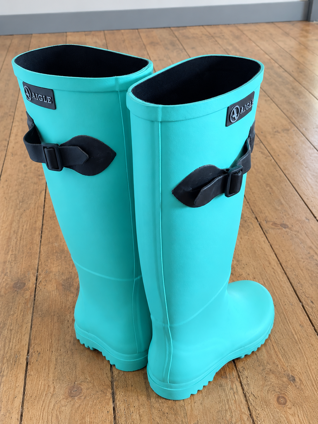 MG 1 - Bottes AIGLE turquoise